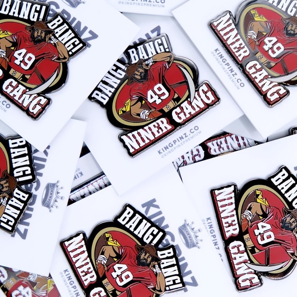 Bang Bang Niner Gang Lapel Pin - Picture 2 of 2